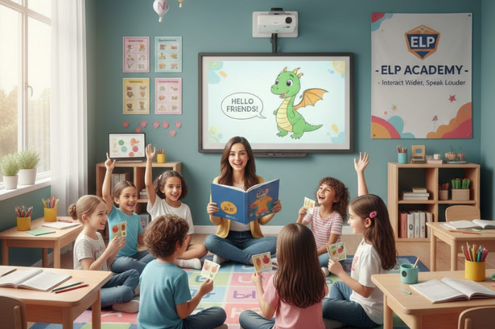 Kursus Bahasa Inggris Anak ELP Academy